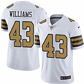 Nike Men & Women & Youth Saints 43 Marcus Williams Black Color Rush Limited Jersey,baseball caps,new era cap wholesale,wholesale hats